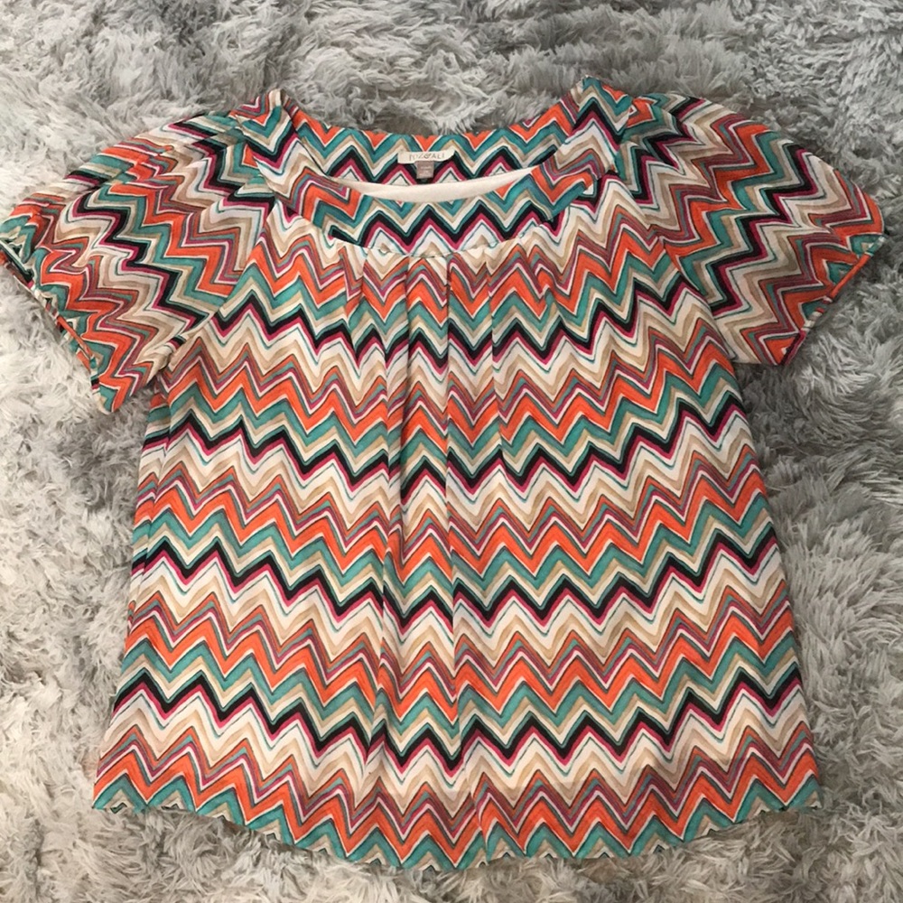 Chevron patterned blouse - Picture 5 of 6